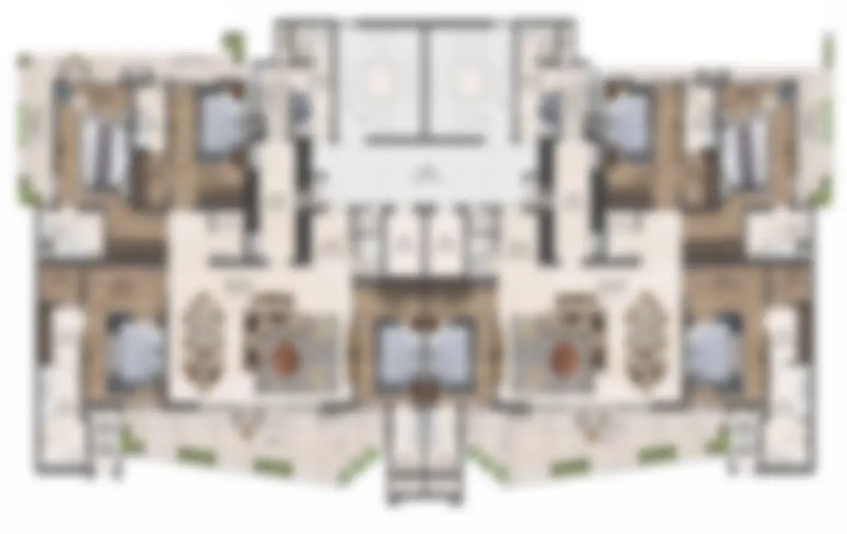 floor plan 4+1bhk